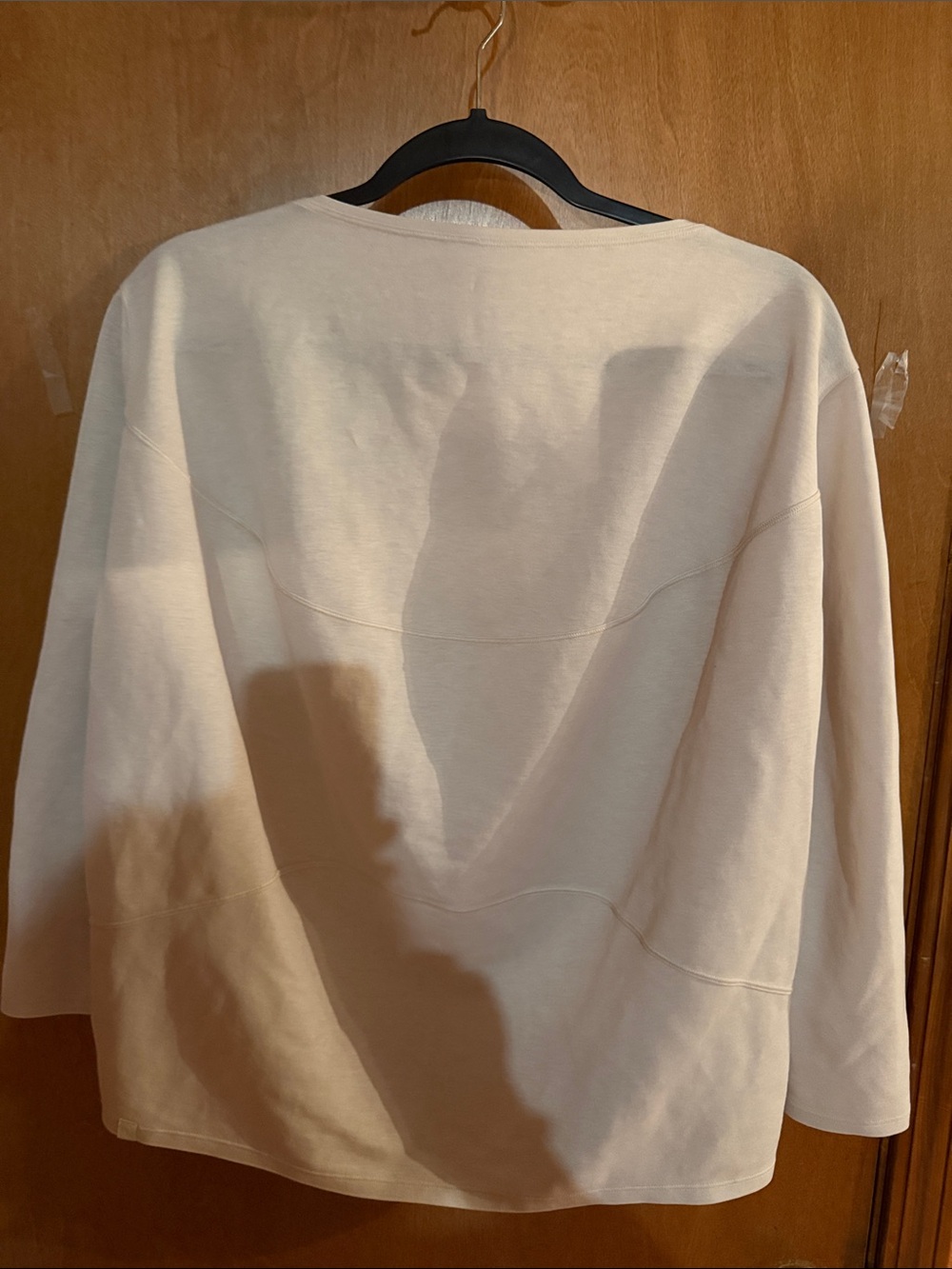 lululemon athletica Cream Lightweight Long Sleeve Top